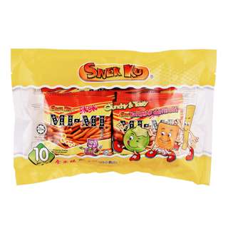 Snek Ku Flavoured Snack - Mi Mi Prawn (MiniPack)