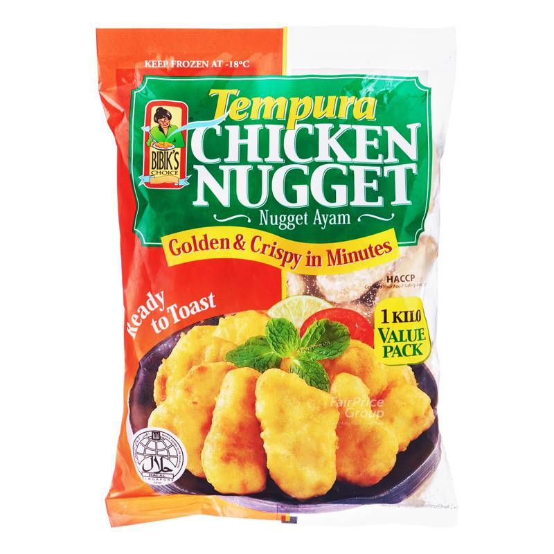 Bibik's Choice Nuggets Tempura Chicken NTUC FairPrice