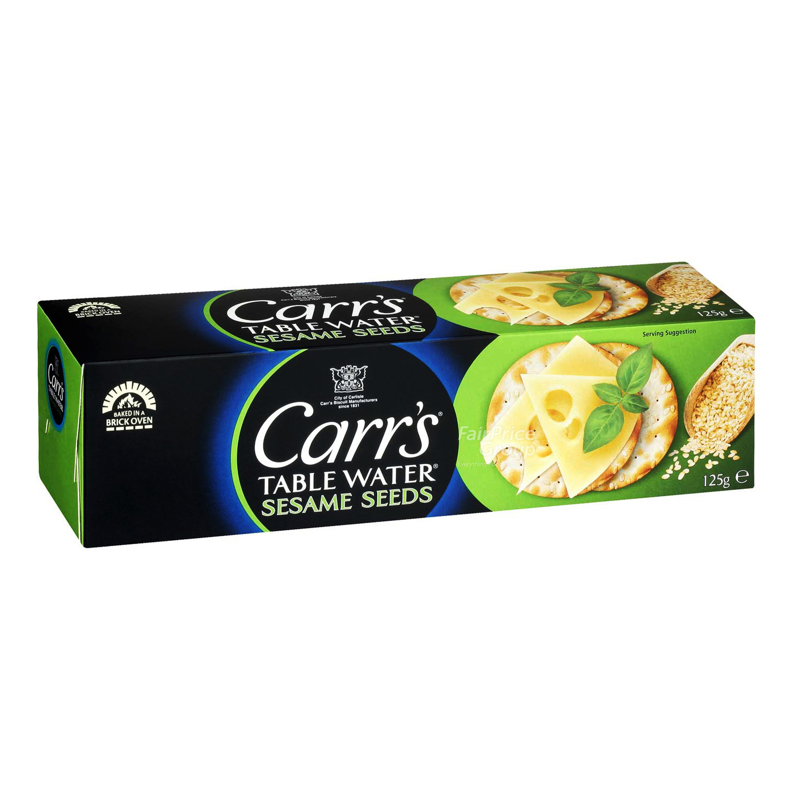 Carr's Table Water Crackers Sesame Seeds NTUC FairPrice