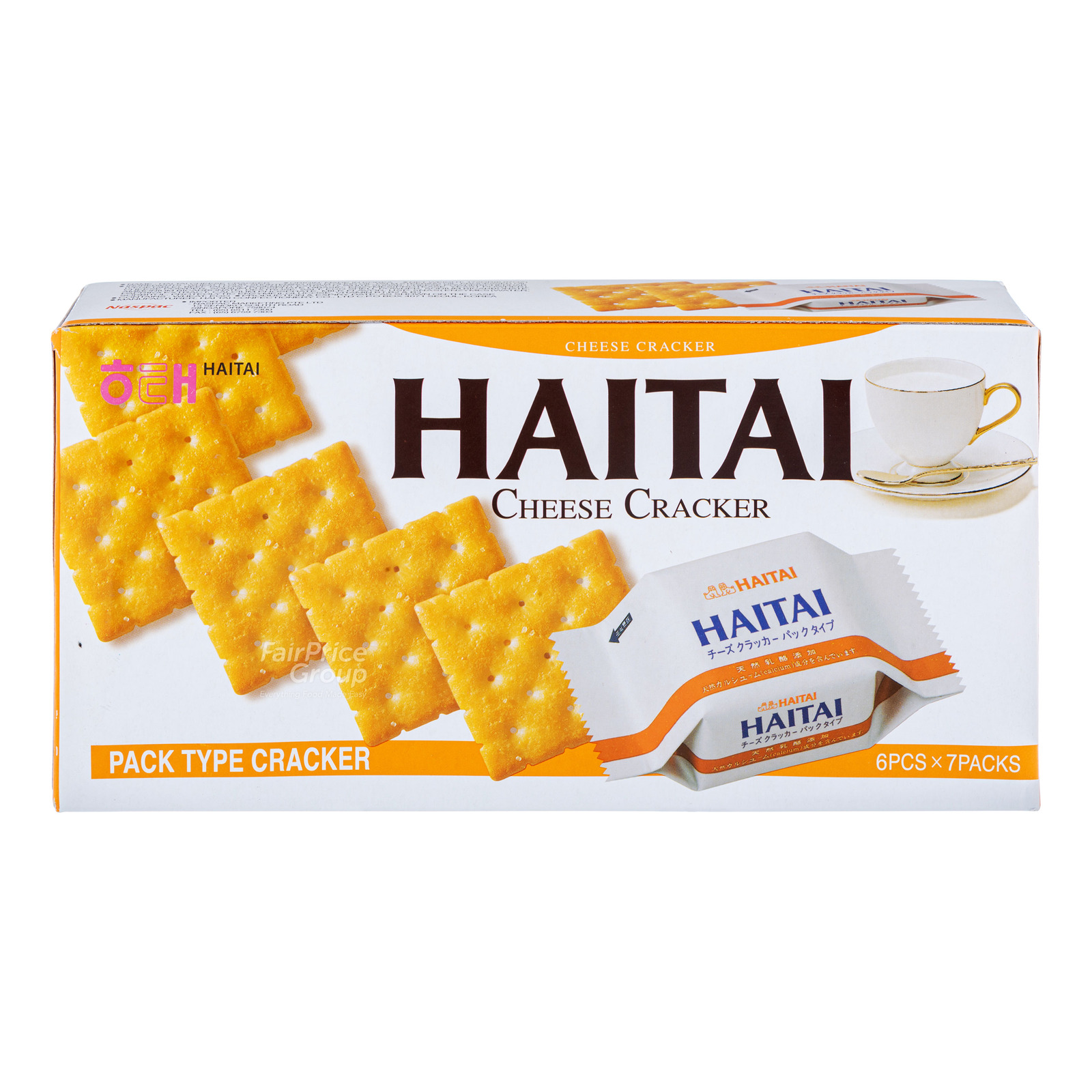 Haitai Crackers Cheese NTUC FairPrice