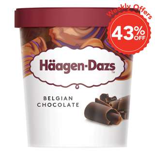 Haagen-Dazs Ice Cream - Belgian Chocolate