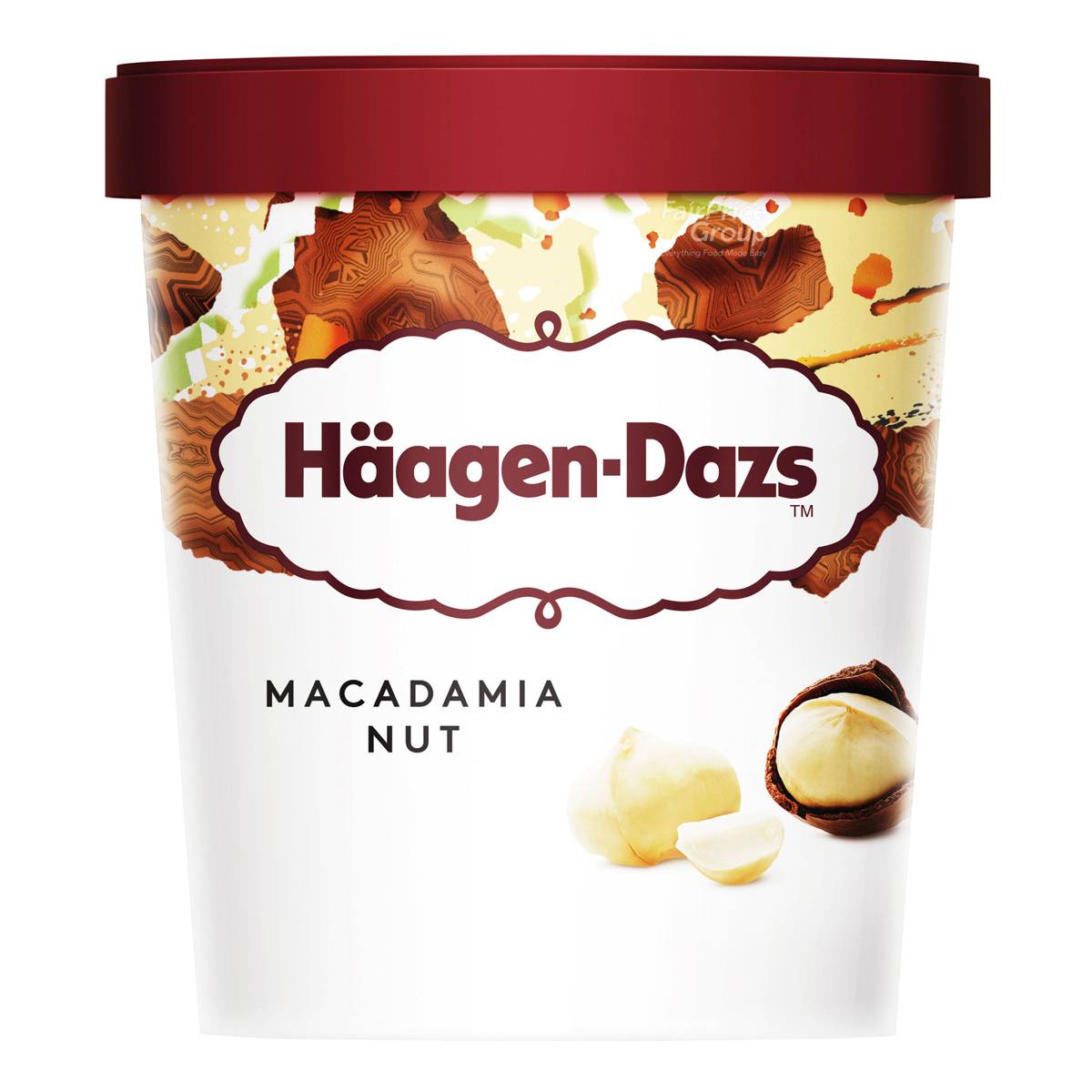HaagenDazs Ice Cream Macadamia Nut NTUC FairPrice