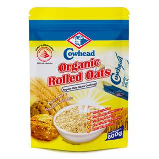 Cowhead Organic Rolled Oats - Quick Cooking