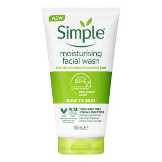Simple Foam Facial Wash - Moisturising