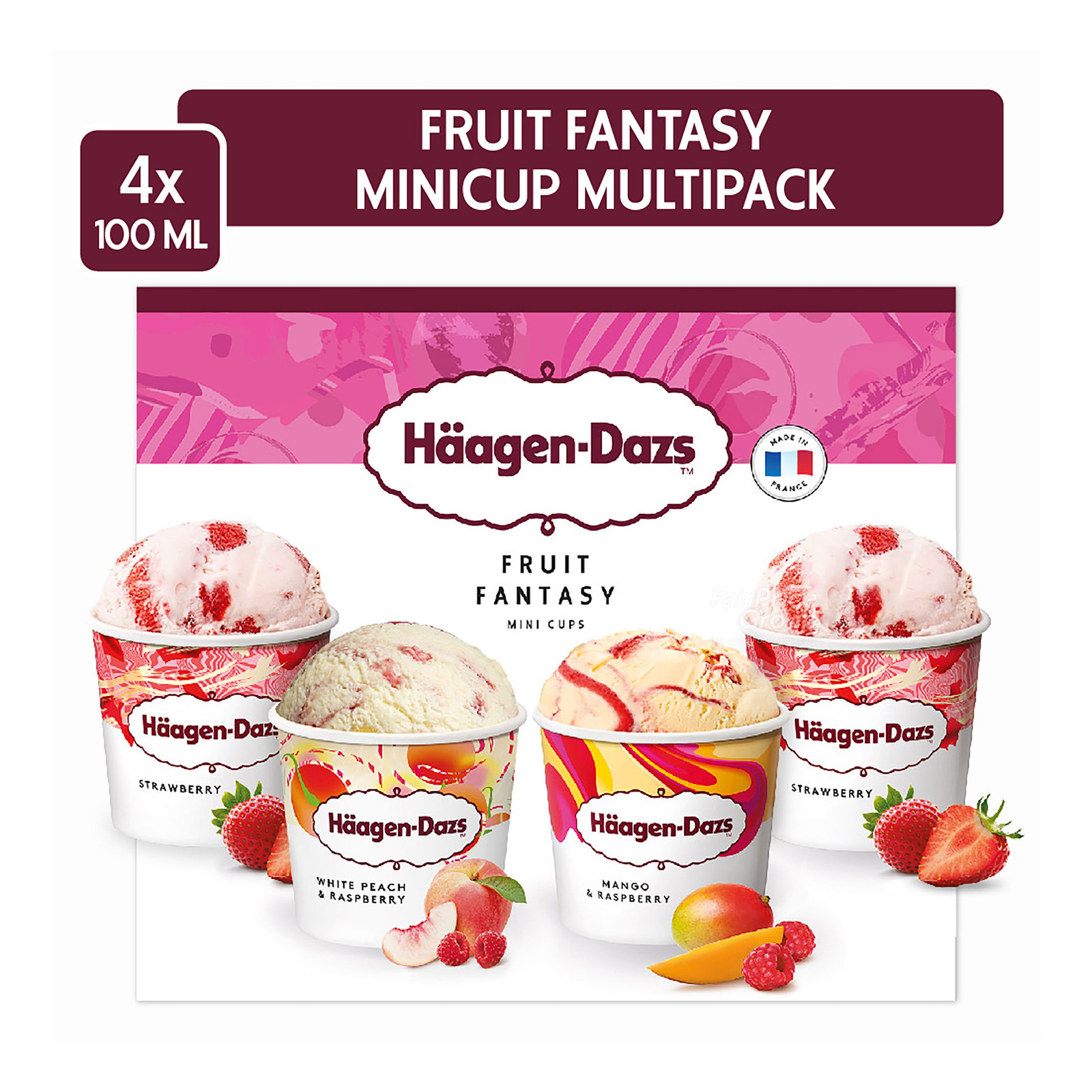 Haagen-Dazs Mini Cups Ice Cream - Fruit Fantasy | NTUC FairPrice