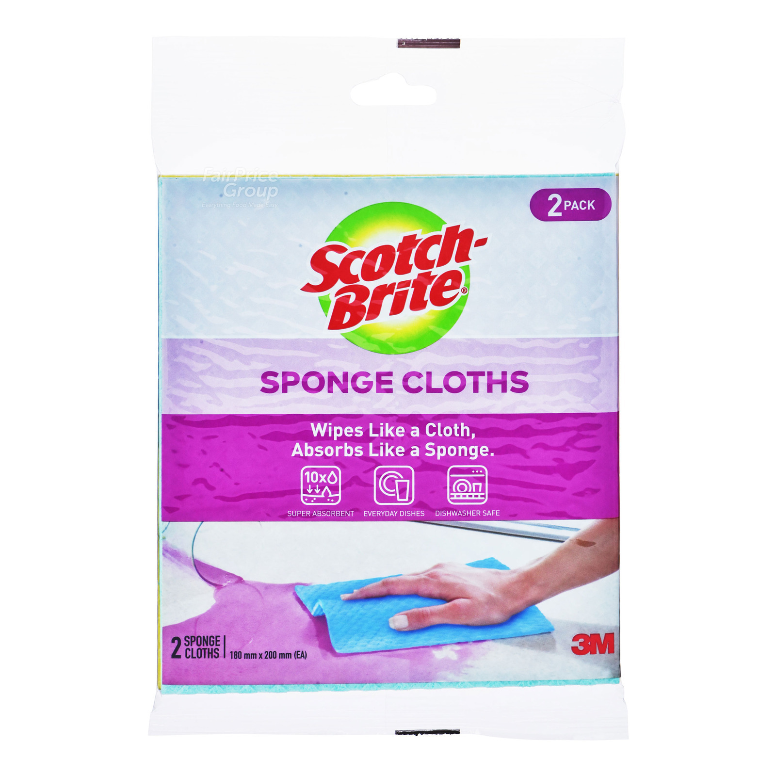 3M Scotch-Brite Sponge Cloths
