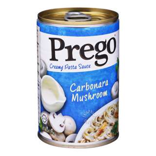 Prego Pasta Sauce - Carbonara Mushroom Prego Pasta Sauce - Carbonara Mushroom