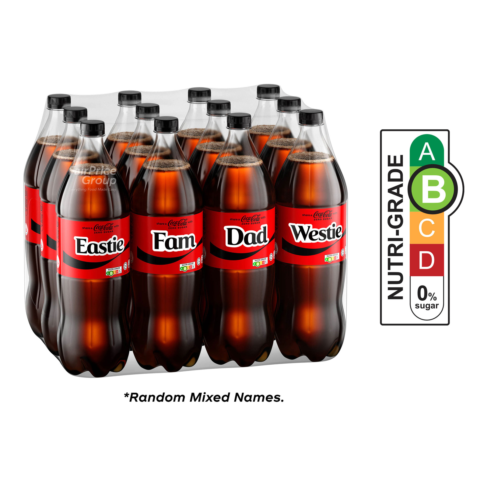 Coca-Cola Bottle Drink - No Sugar