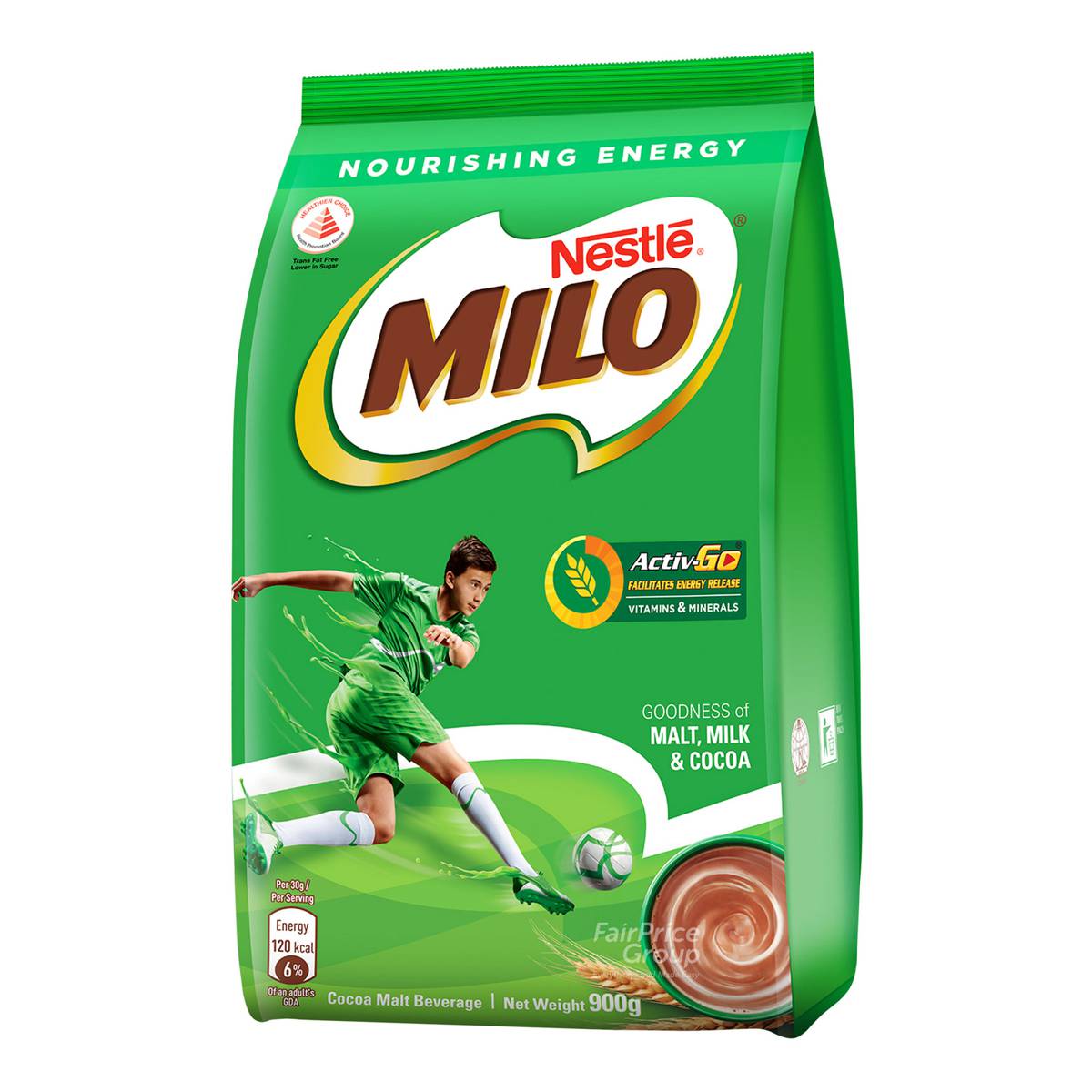 Milo Chocolate Malt Drink Powder with Milk Regular NTUC FairPrice