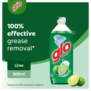Glo Dishwashing Liquid - Lime