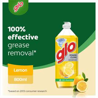 Glo Dishwashing Liquid - Lemon