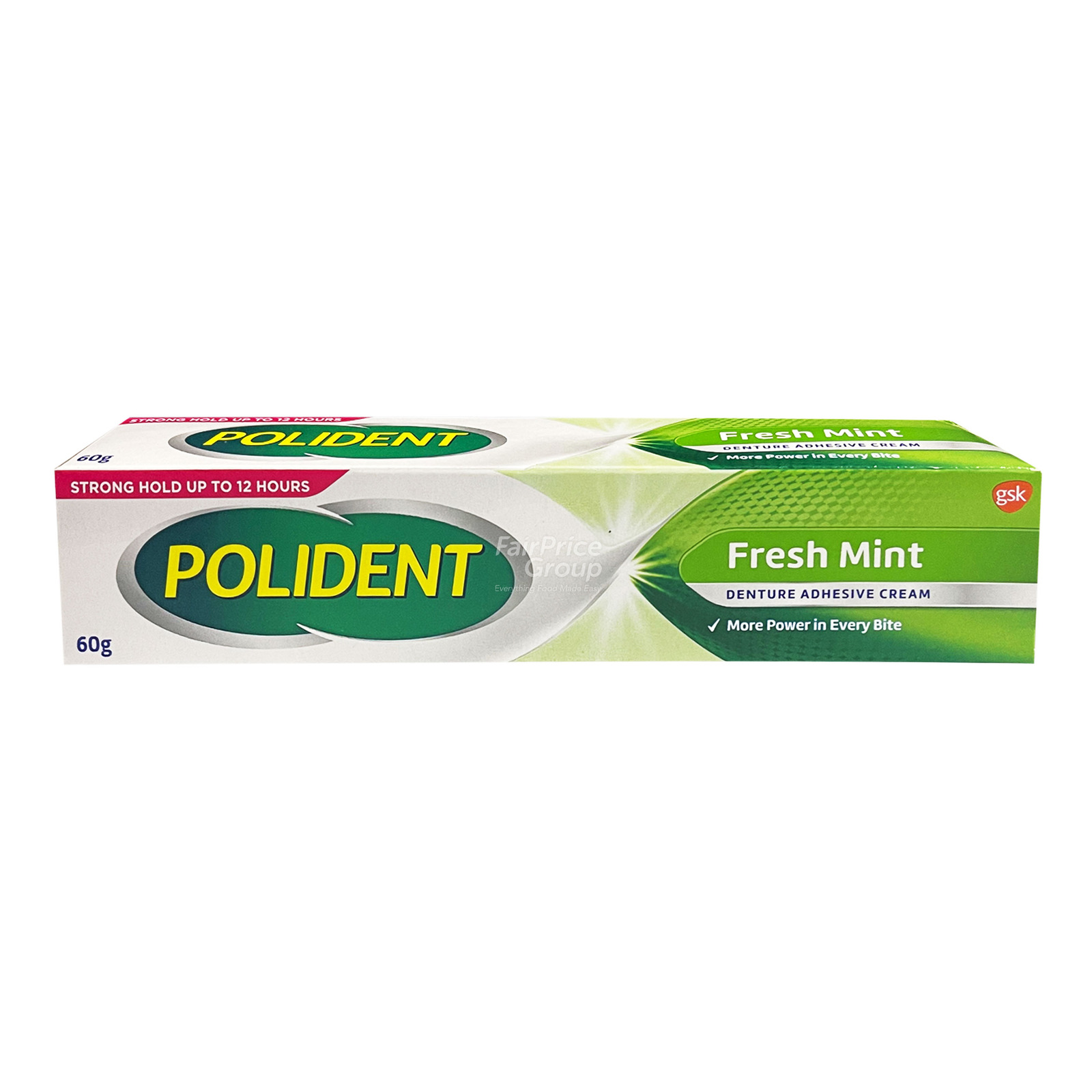 Polident Fresh Denture Adhesive Cream NTUC FairPrice