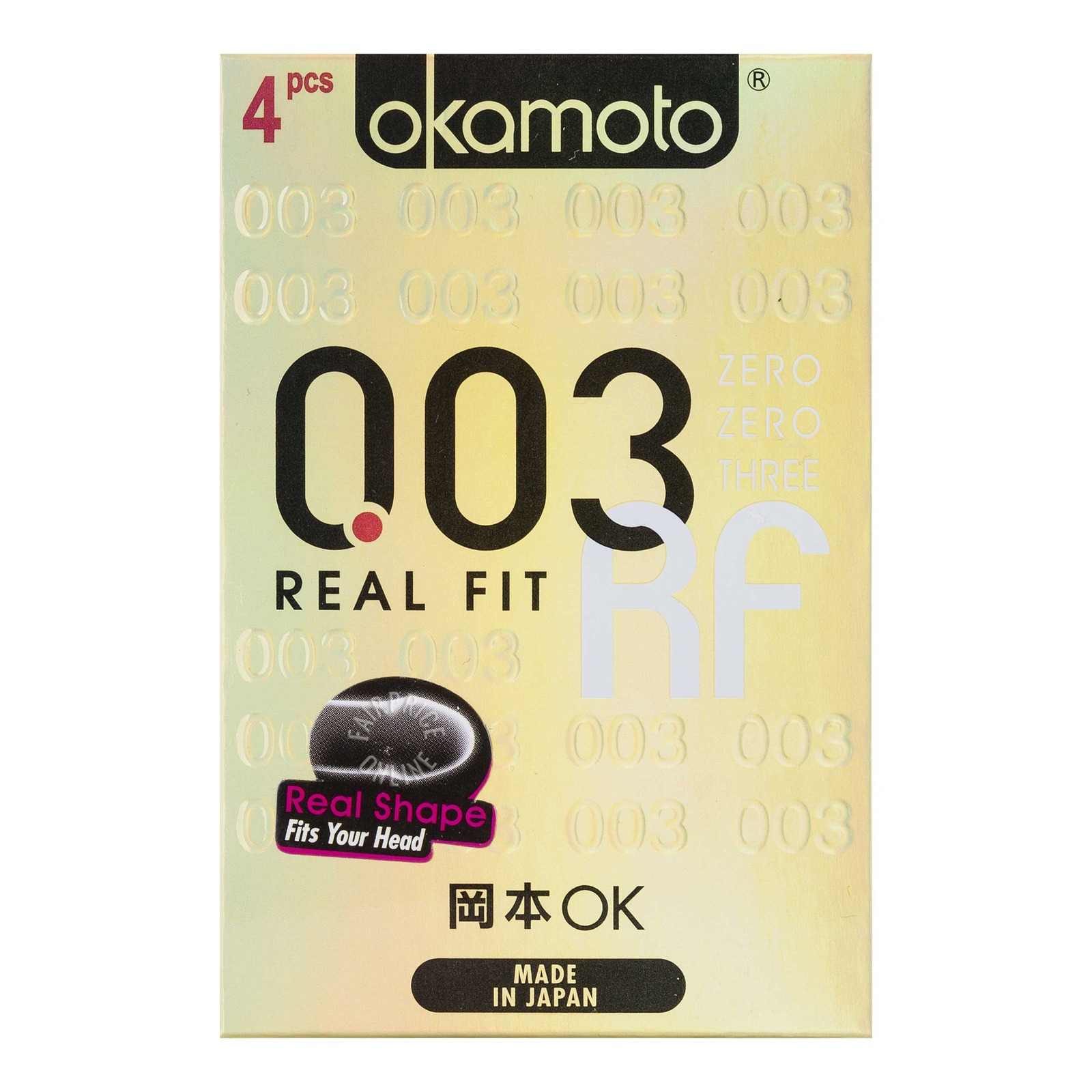 Okamoto Real Fit Condom 003 NTUC FairPrice