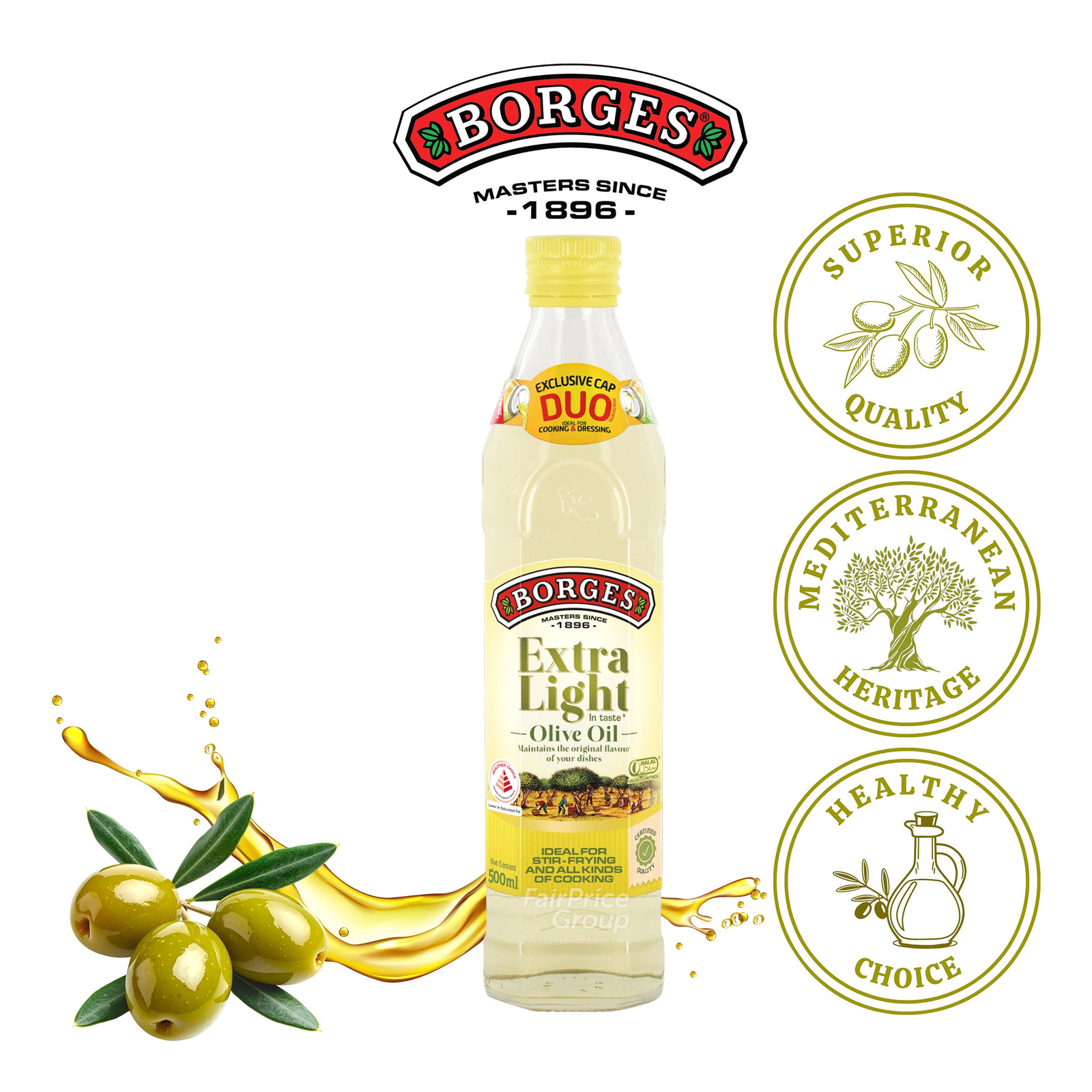 Borges Olive Oil - Extra Virgin | NTUC FairPrice