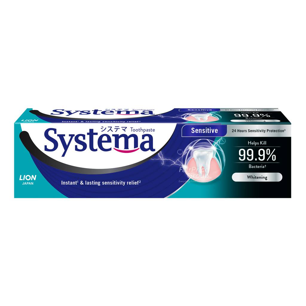 Systema Sensitive Toothpaste Whitening NTUC FairPrice