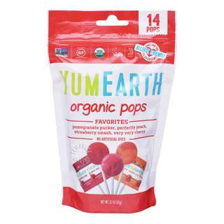 Yum Earth Organics Lollipops - Assorted