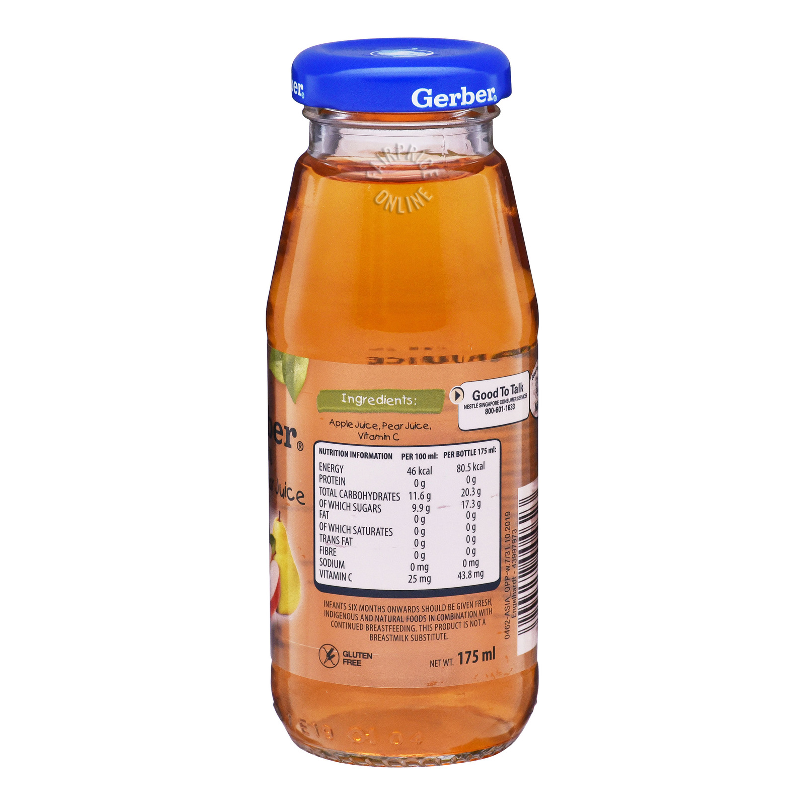 gerber infant juice