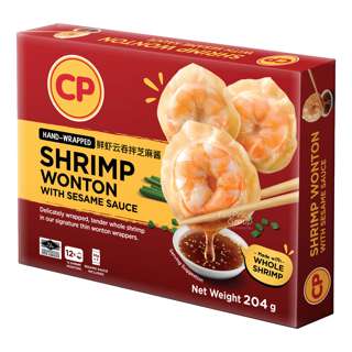 CP Shrimp Wonton with Sesame Sauce