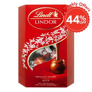 Lindt Lindor Cornet Chocolate Balls - Milk