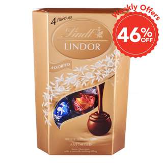 Lindt Lindor Cornet Chocolate Balls - Assorted Lindt Lindor Cornet Chocolate Balls - Assorted