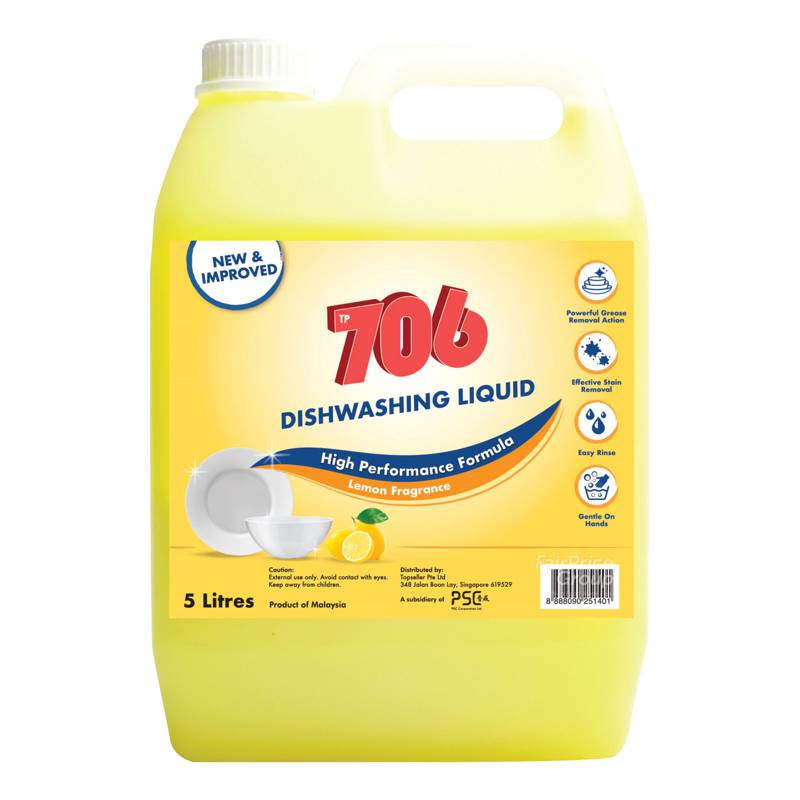 TP 706 Dishwashing Liquid Lemon NTUC FairPrice