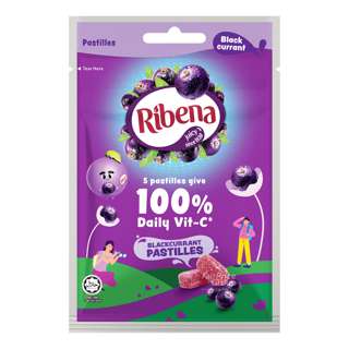 Ribena Blackcurrant Pastilles (Zipper Pack) Ribena Blackcurrant Pastilles (Zipper Pack)