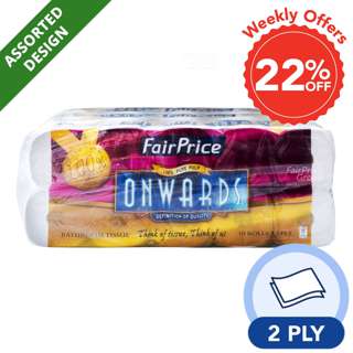 FairPrice Onwards Bathroom Tissue - 2ply