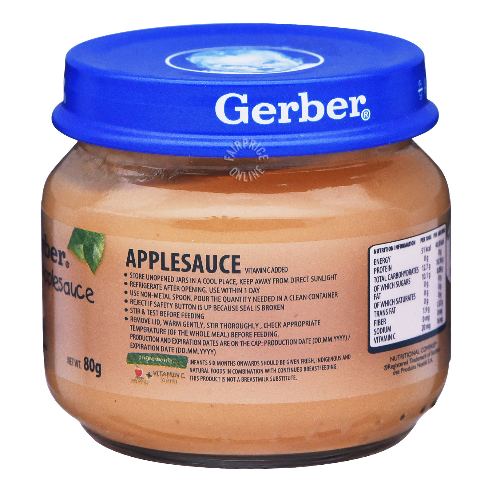 gerber applesauce
