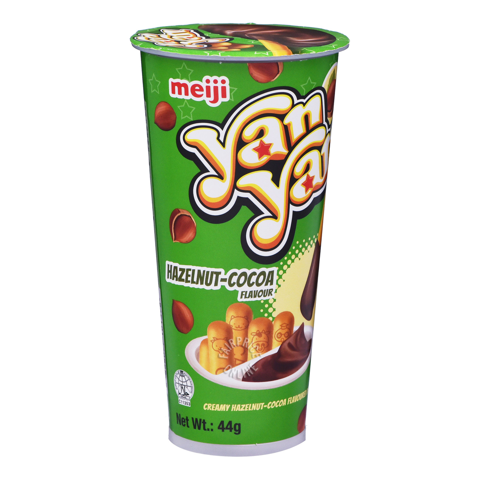 Meiji Yan Yan Stick Biscuits - Choco-Hazelnut