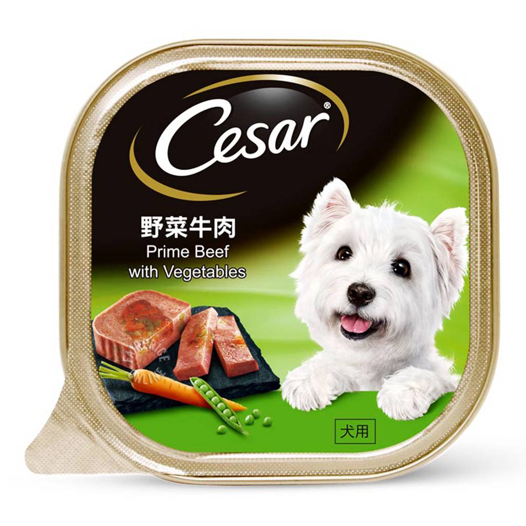 Cesar Dog Wet Food Prime Beef with Vegetables NTUC FairPrice