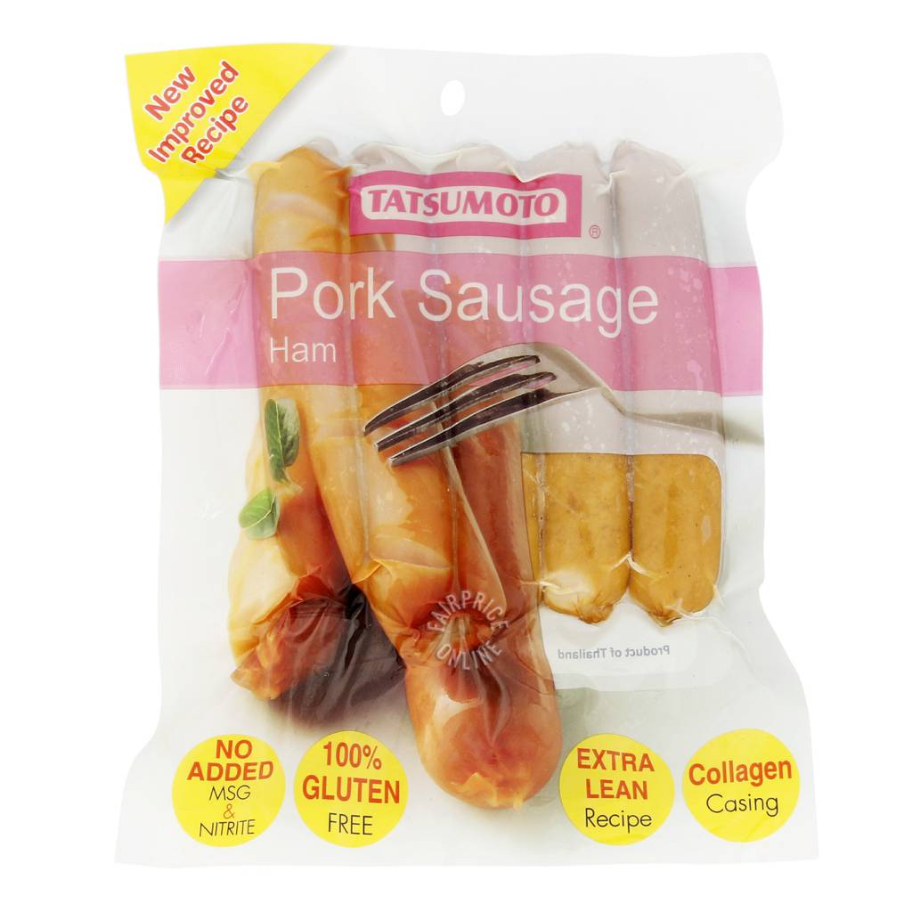 Tatsumoto Frozen Pork Sausage Ham NTUC FairPrice