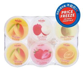Naspac Pudding with Nata De Coco Cup - Mixed Fruit Naspac Pudding with Nata De Coco Cup - Mixed Fruit