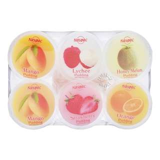 Naspac Pudding with Nata De Coco Cup - Mixed Fruit Naspac Pudding with Nata De Coco Cup - Mixed Fruit