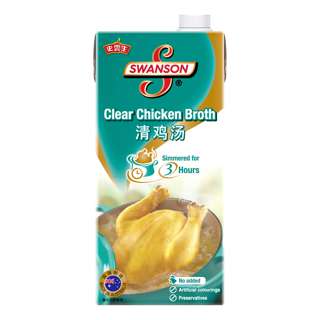 Swanson 99% Fat Free Clear Chicken Broth