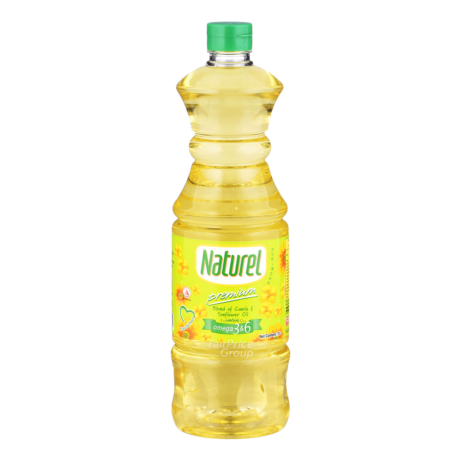 Naturel Cooking Oil Premium Blend of Canola & Sunflower NTUC FairPrice