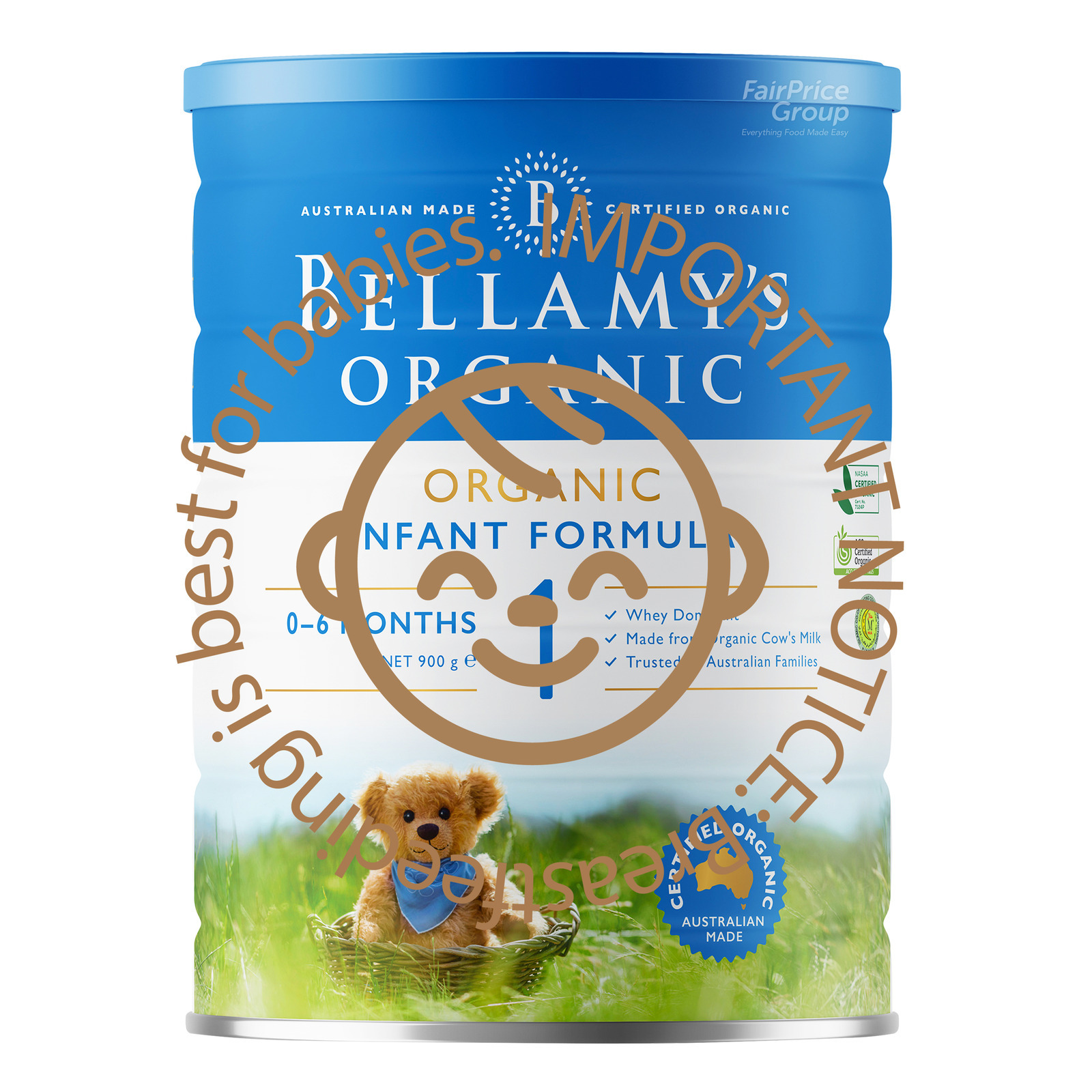 Bellamy's Organic フォローオンミルク 900g 2セット Bellamy's Organic フォローオンミルク 900g 2セット Bellamy´s