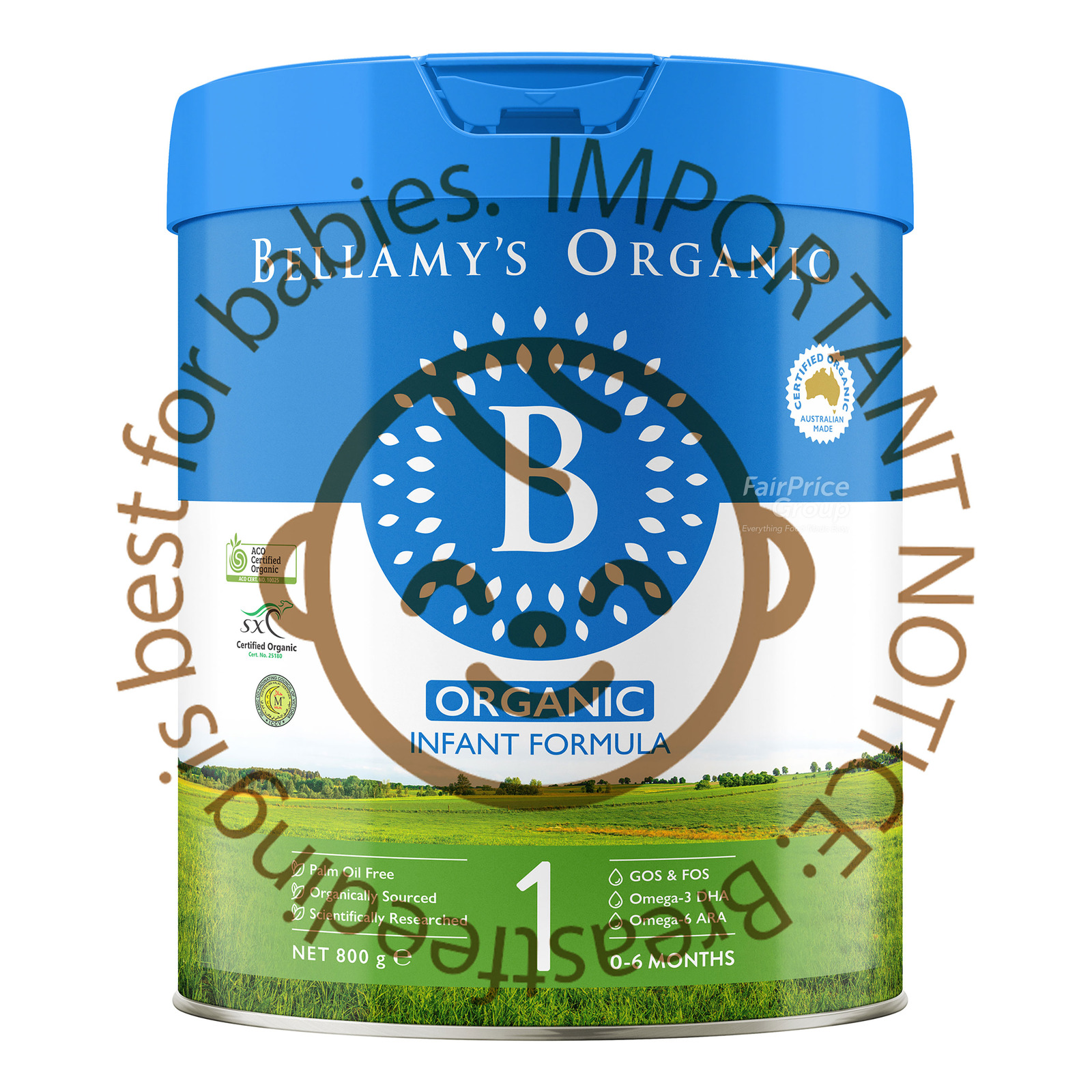 Bellamy's Organic Infant Milk Formula - Step 1 | NTUC FairPrice