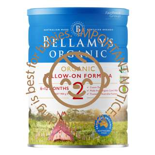 Bellamy's Organic Follow On Milk Formula - Step 2