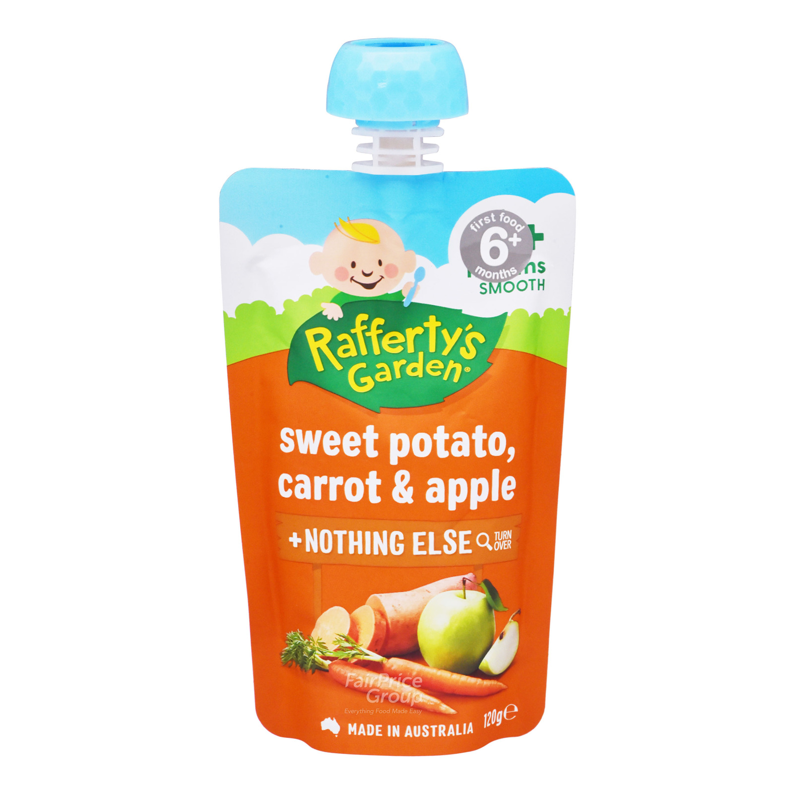 Rafferty's Garden Baby Food - Sweet Potato, Carrot & Apple
