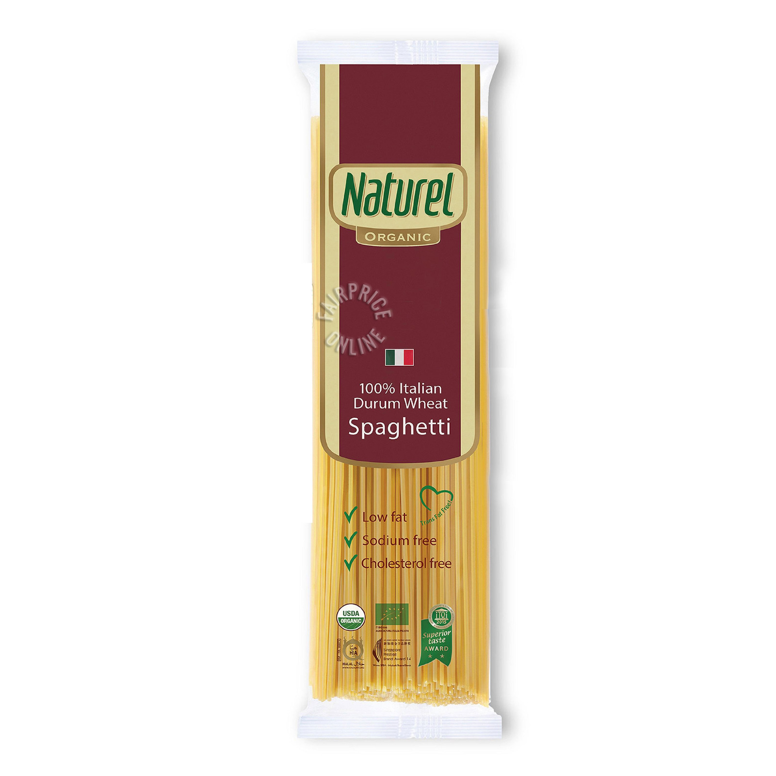 Naturel Organic Pasta - Spaghetti
