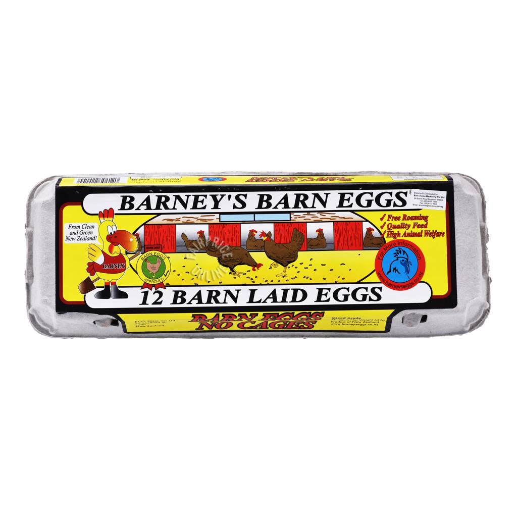 Barney's Barn Laid Eggs NTUC FairPrice