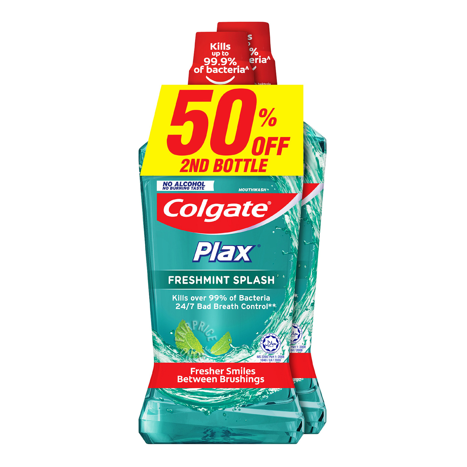 Colgate Plax Mouthwash - Freshmint Splash
