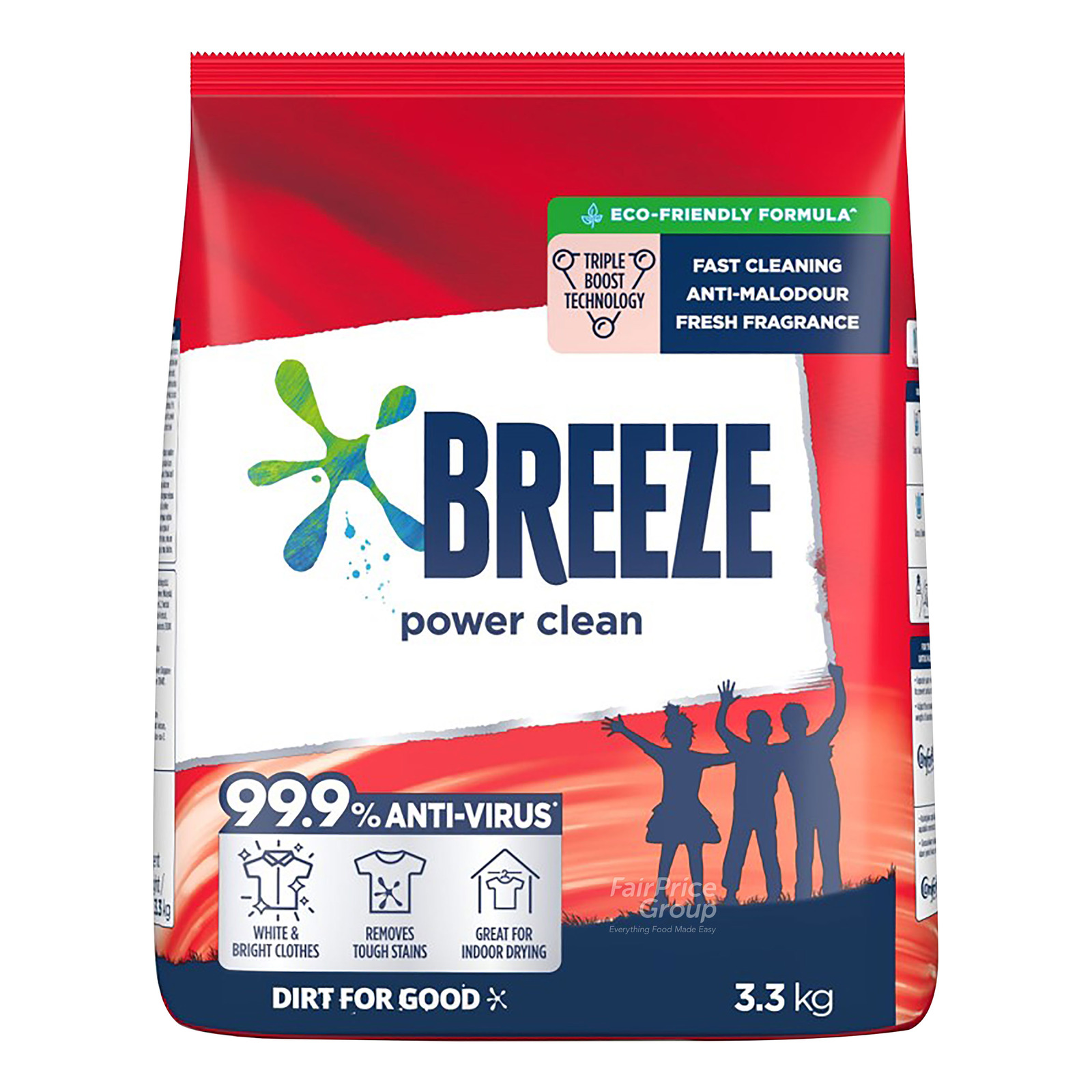 Breeze Powder Detergent - Power Clean