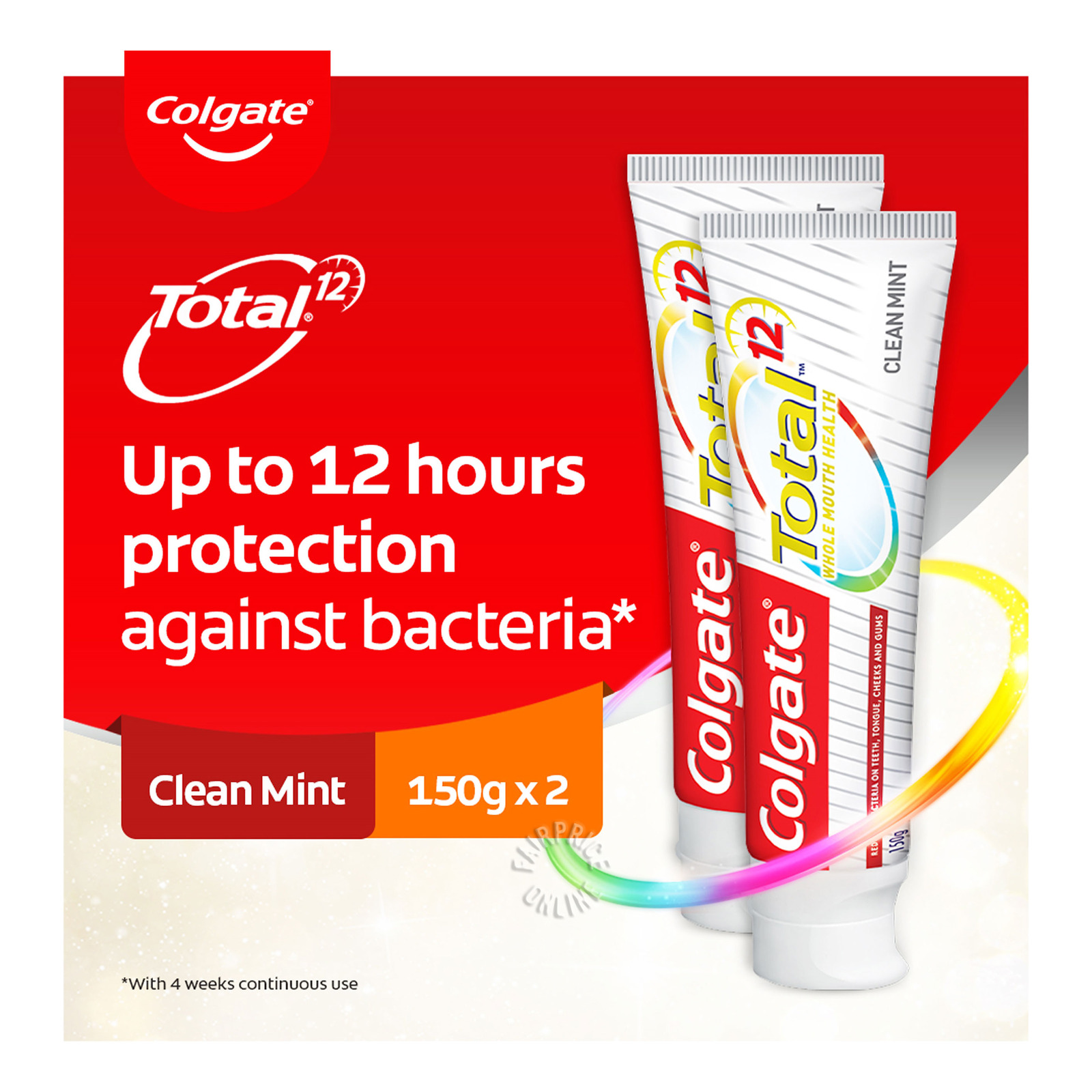 Colgate Total Toothpaste - Clean Mint