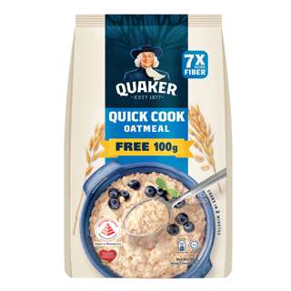 Quaker Quickcook Oatmeal - Hearty Supreme (Free 100g)