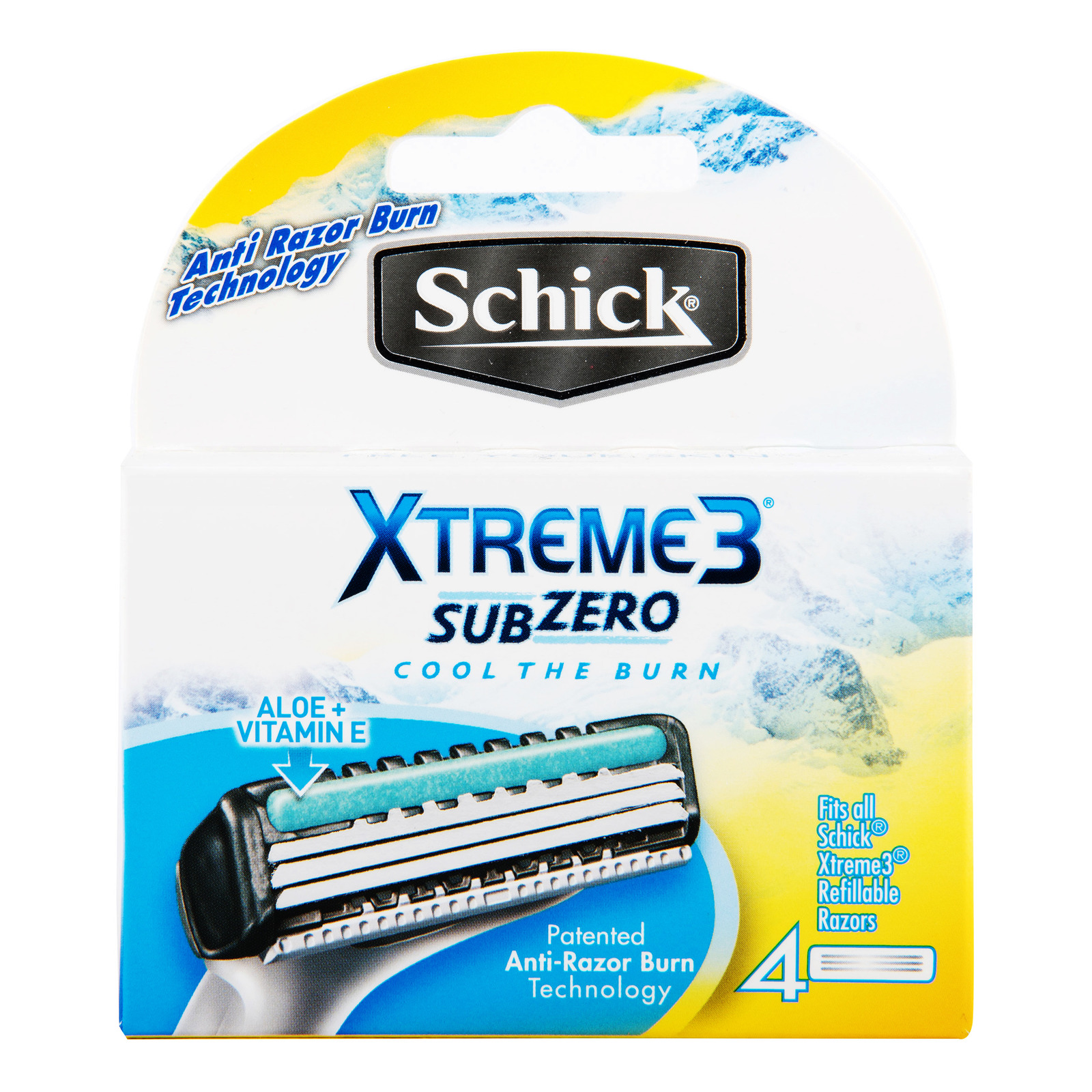Schick Razor Cartridge Refill - Xtreme 3 | NTUC FairPrice