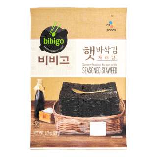 CJ Bibigo Korean Seasoned Seaweed - Savory Roasted
