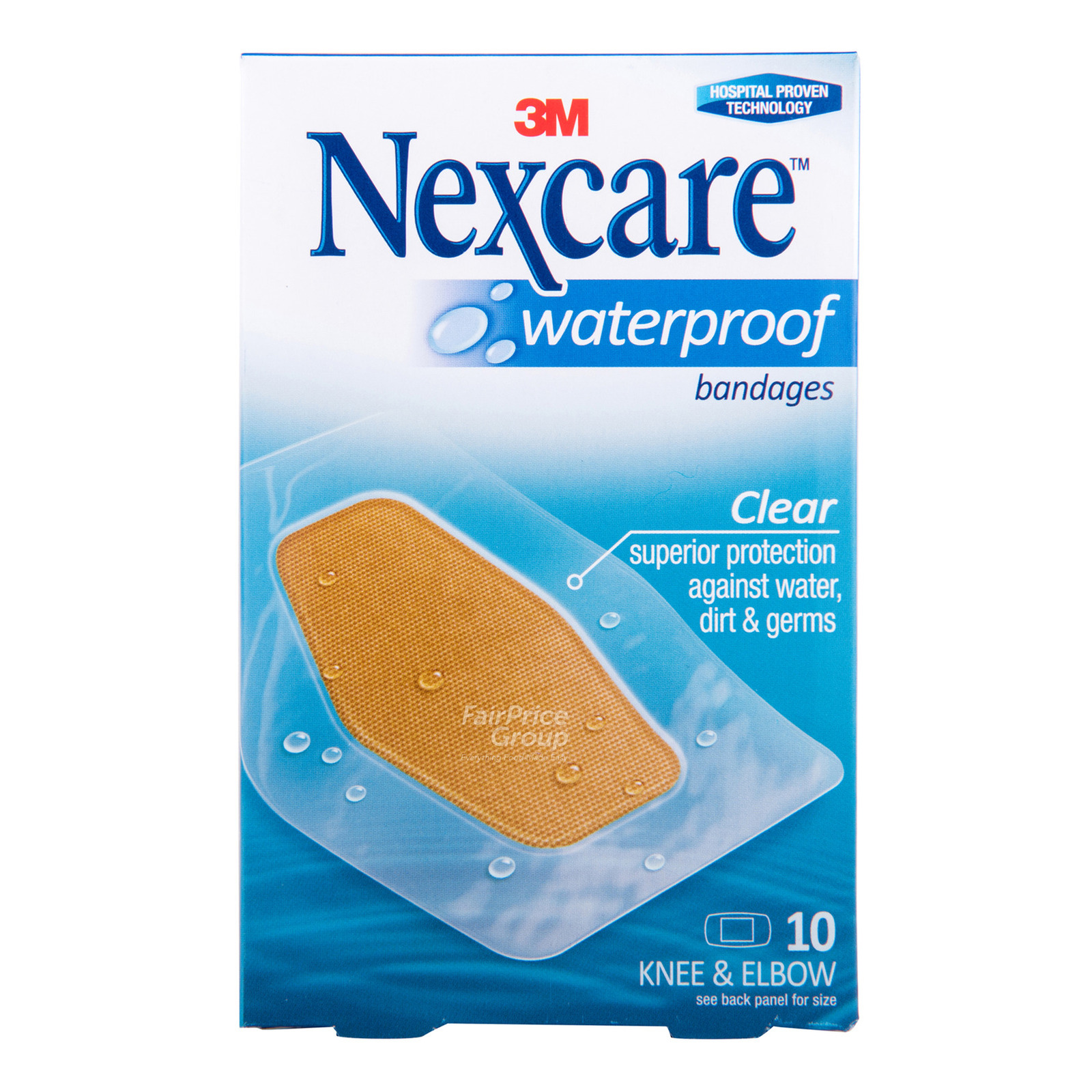 Nexcare Waterproof Bandages - Clear