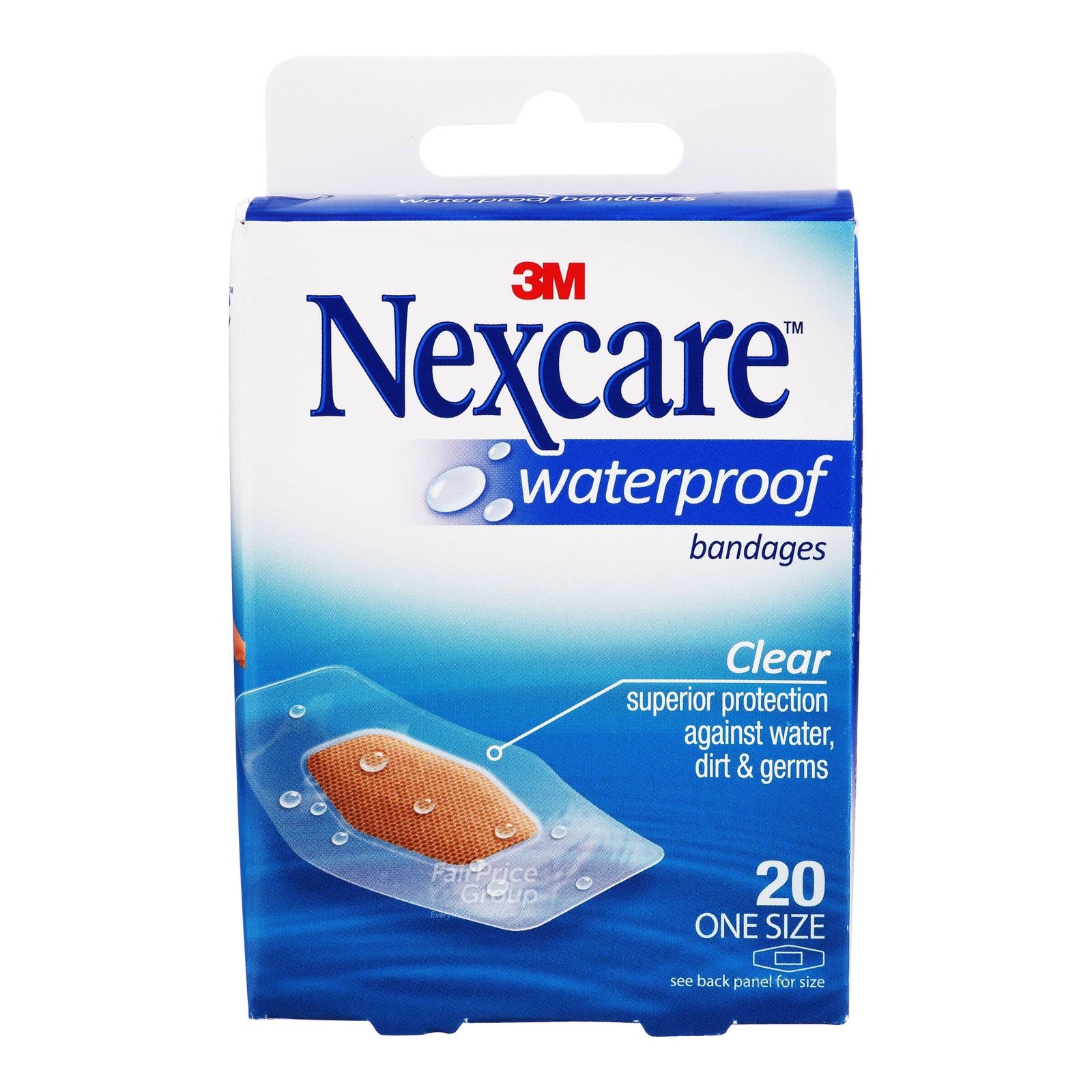 3M Nexcare Waterproof Bandages - Clear