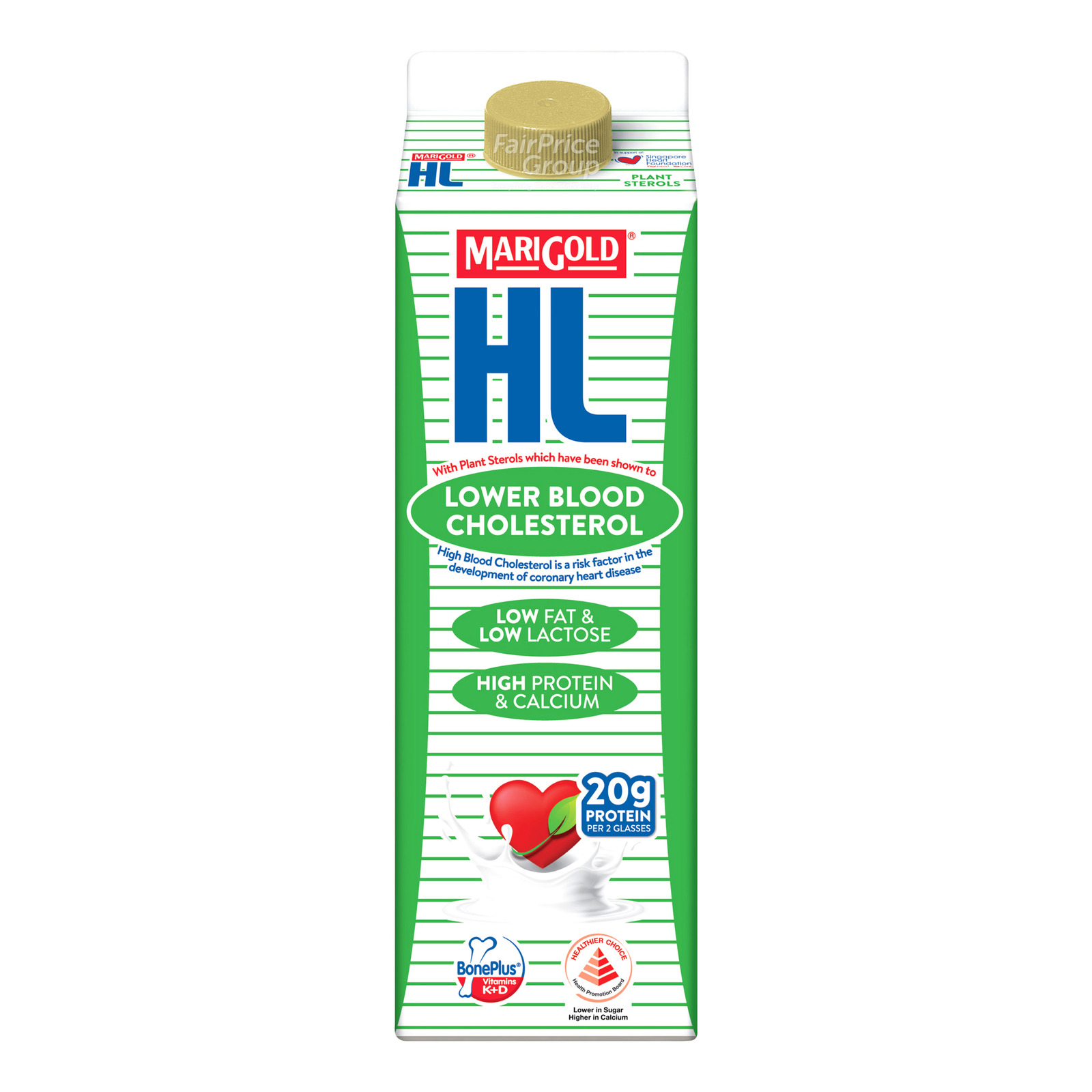 Marigold HL Milk - Plant Sterols | NTUC FairPrice